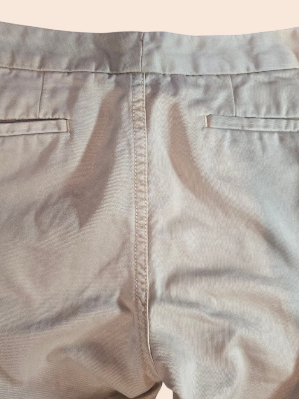 7 For All Mankind Jerome Dahan Khaki Chino Trouser Pants Size 30 100% Cotton USA image 6